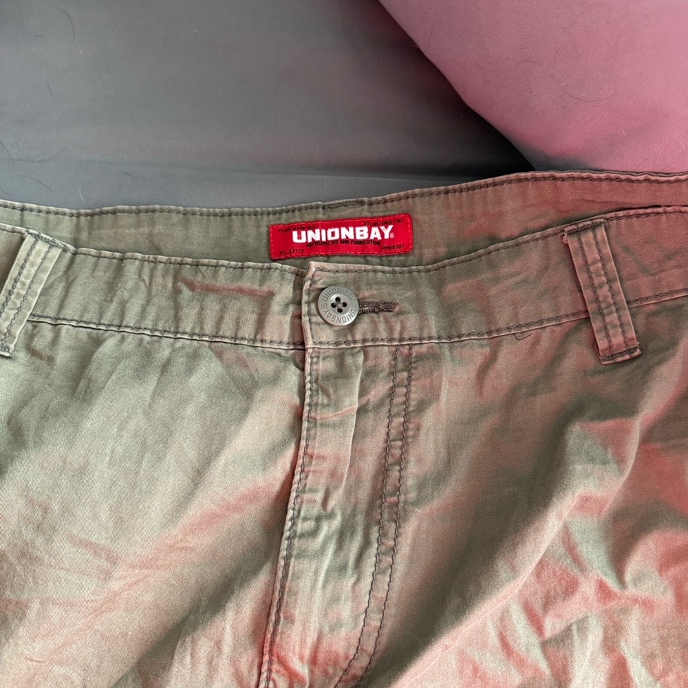 Men's Cargo Shorts - Khaki Green Olive
